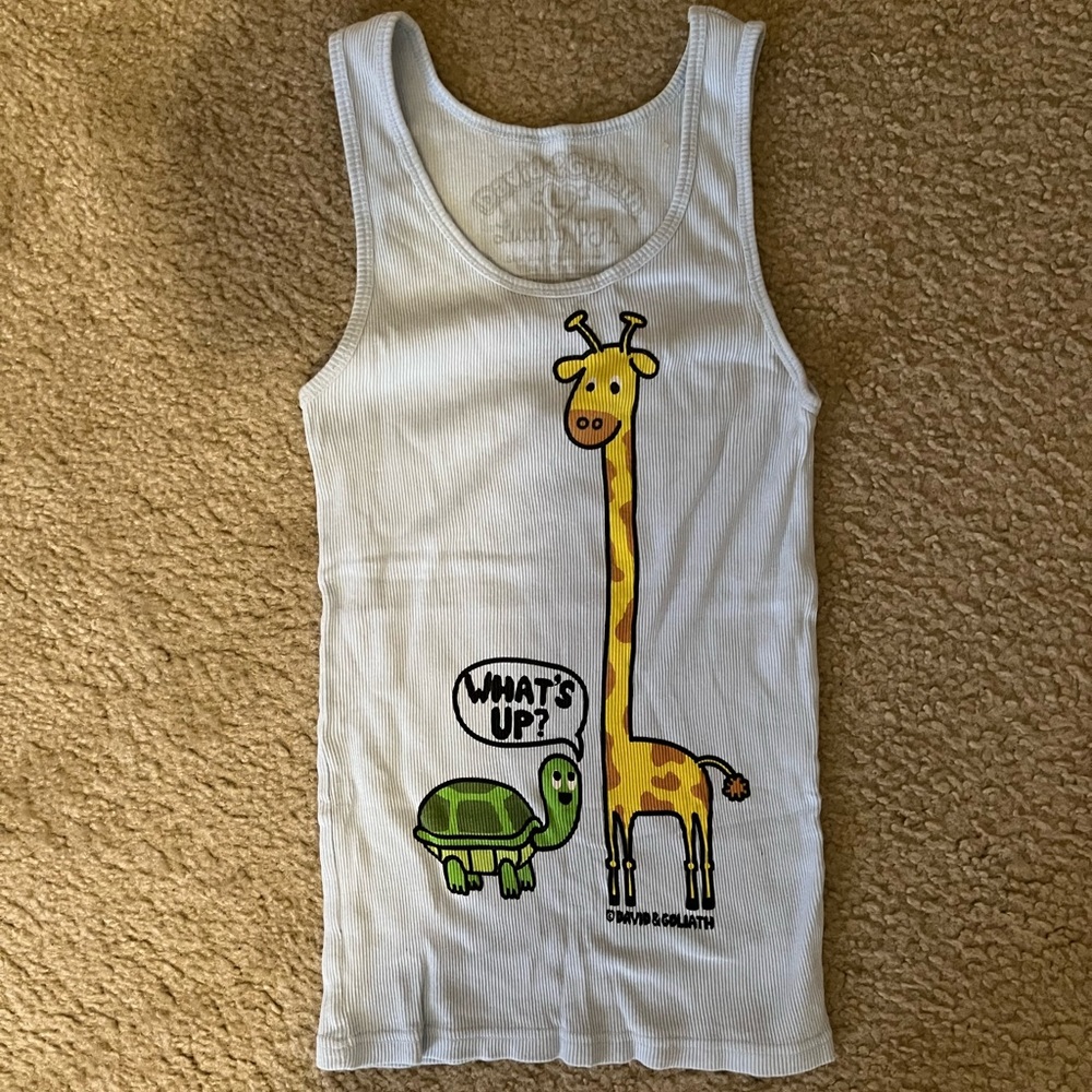 David & Goliath PJ tank